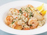 Seafood risotto