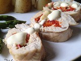 Turkey breast stuffed with Piquante peppers