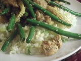 Celebrate Chinese New Year with Sesame Chicken and Green Beans with Egg Fried Rice