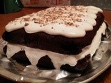 Chocolate and Marshmallow Pillow Cake