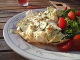 Courgette and Feta Bake