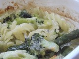 Creamy Stilton Pasta with Garden Greens