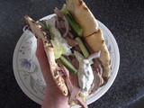 Leftover Lamb Flatbread