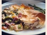 Mustard Chicken and Vegetable Pie