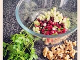 Pomegranate, Walnut and Bulgur Wheat Salad