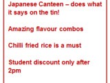 Review: Japanese Canteen, Holborn