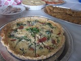 Tenderstem Broccoli and Sundried Tomato Quiche