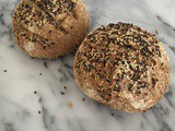 My recipe for wholewheat sourdough bread with mixed seed featured on MyHealthyDXB