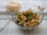 Roasted Cauliflower and Almond Salad