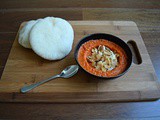 Roasted pepper dip - my take on Muhammara