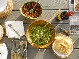 Willie's Guacamole, and a little pico de gallo