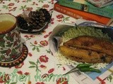 Tea Time With Aubergine Fritters (Beguni)