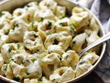 Cream Cheese Pesto Pasta