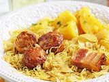 Kielbasa and Sauerkraut in Instant Pot