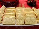 Marzipan Shortbread Cookies