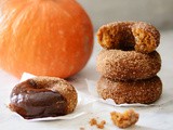 Pumpkin Churro Doughnuts