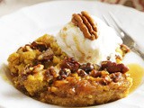 Pumpkin Pecan Cobbler