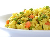 Spicy Peas and Carrots Rice