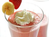 Strawberry Banana Greek Yogurt Smoothie
