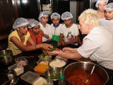Cssg brought 53 underprivileged girls to cook at Le Cirque, The Leela Palace as part of an initiative to educate them to become chefs