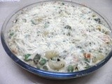 Baked Macaroni & Vegetable Delight