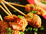 Crunchy Oats Chicken with Sweet and Sour dip