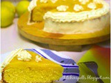 Lemon Cake with Honey Lemon drizzle