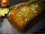 Whole Wheat Honey Oats Bread