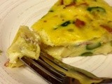 Asparagus, Bacon & Gruyere Frittata