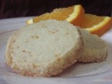 Orange Shortbread {Sunshine Cookies}