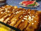 Roasted Zucchini, Black Bean & Goat Cheese Enchiladas