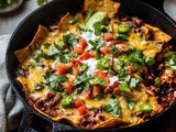 Beef Skillet Enchiladas