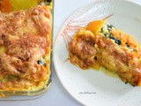 Butternut squash no noodle lasagna