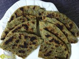 Coriander paratha {step by step guide}