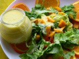 Creamy pineapple salad dressing