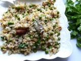 Green pea pilau