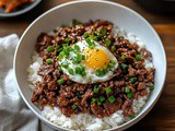 Korean Ground Beef Bowl