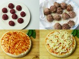 Meatball Pizza