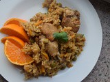 Orange Chicken Pilau