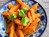 Sweet potato masala fries