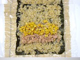 Tuna corn sushi bowl