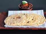 Chapathi (Whole wheat Flat bread)