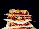 Chocolate Strawberry Crumble Bar