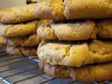 Chocolate Dipped Peanut Butter Cookies