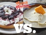 Munch Madness 2014: Round 1, Match 6: Grape Bagel vs. Cheez-Its with Hummus, by Kate Donahue