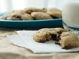 Peanut Butter Banana Chocolate Chunk Cookies