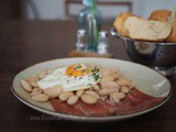 Weiße Riesenbohnen auf Serrano-Schinken {herzhaft andalusisch}