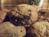 டபுள் சாக்லெட் வால்நட்  குக்கீஸ்/ Double chocolate and walnut cookies