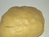Pâte sablée/sugar crust pastry/சுகர் கிரஸ்ட் பேஸ்டரி