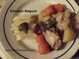 Ragoût de poulet aux léugumes / கோழி ரகு காய்க்கறிகளுடன்